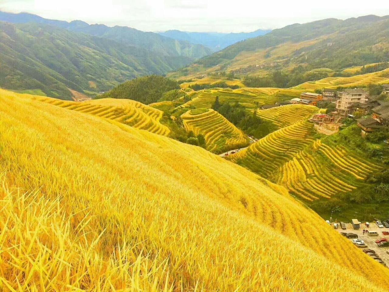 Dragon'S Den Hostel Longsheng Bagian luar foto